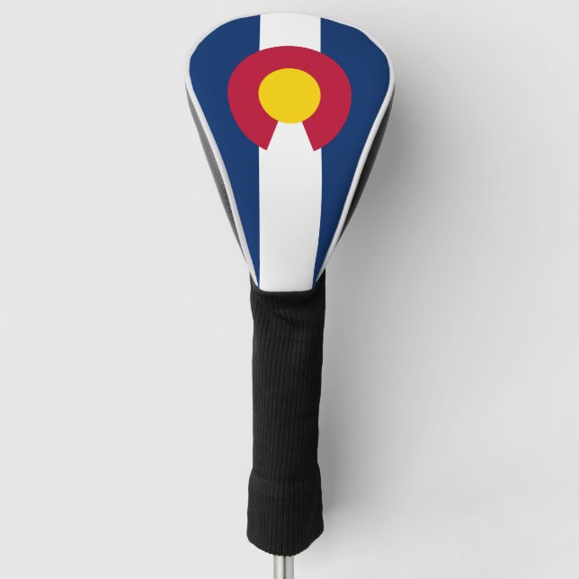 Coloradan flag, American state flag Golf Head Cover (Front)