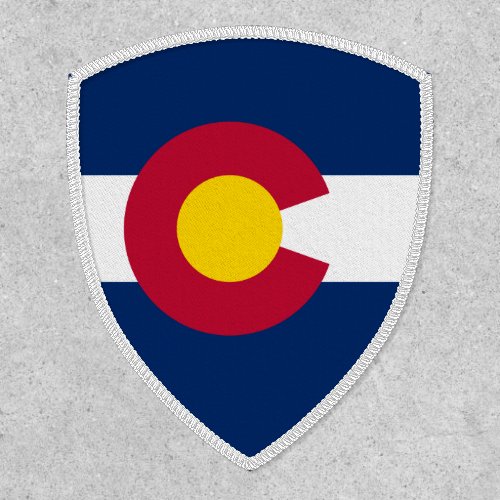 Coloradan Flag Flag of Colorado Patch