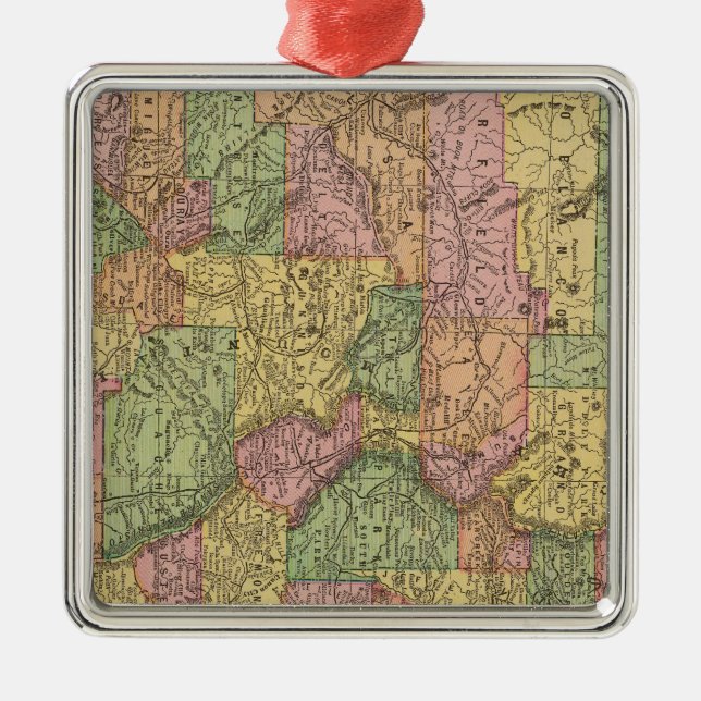 Colorado 10 metal ornament (Front)