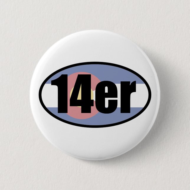 Colorado 14ers button (Front)