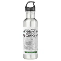 Peak to Peak Colorado - 20oz Double Walled Liberty Water Bottle