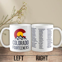 Colorado 14ers Fourteeners Mountain Souvenirs