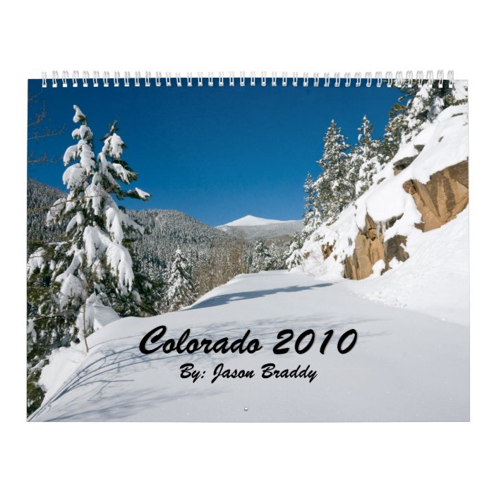 Colorado 2010 calendar