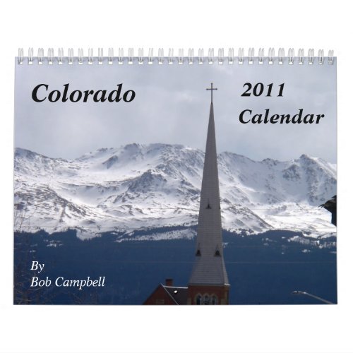 Colorado 2011 Scenic Calendar