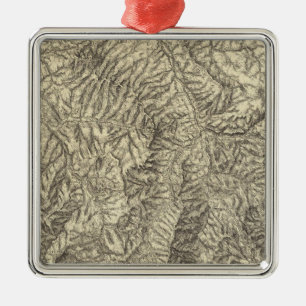 Colorado 2 metal ornament