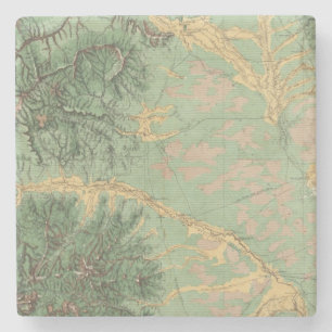 Colorado 7 stone coaster