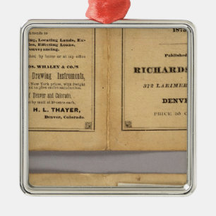 Colorado 8 metal ornament