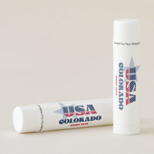 Colorado A Star in the Union Lip Balm
