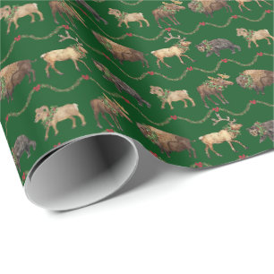 Colorado Animals Holiday Wrapping Paper