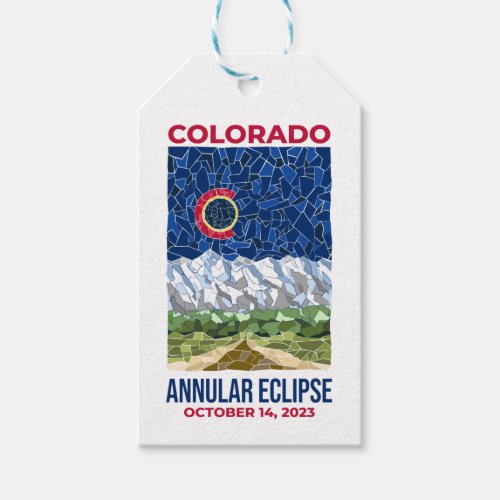 Colorado Annular Eclipse Gift Tags