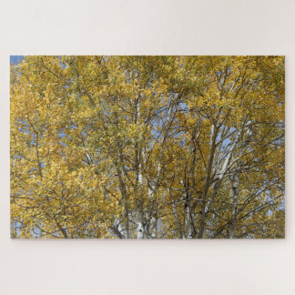 Colorado Aspen Fall Colors Jigsaw Puzzle