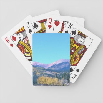 Colorado Aspen Playing Cards by Rinchen365flower at Zazzle