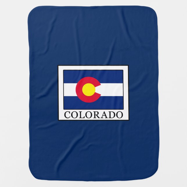 Colorado Baby Blanket (Front)