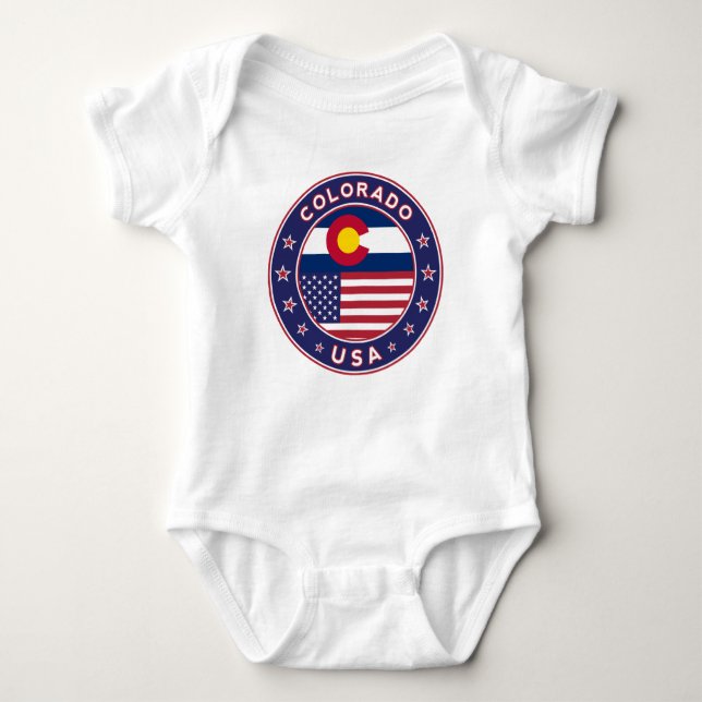 Colorado Baby Bodysuit (Front)