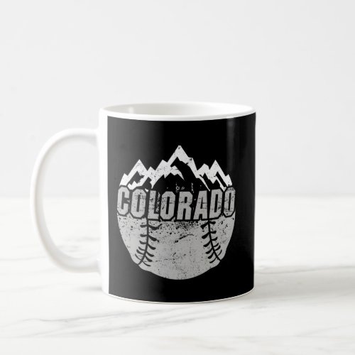 Colorado Baseball Rocky Mountains Coffee Mug