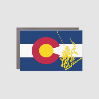 Colorado Baton Twirling Car Magnet