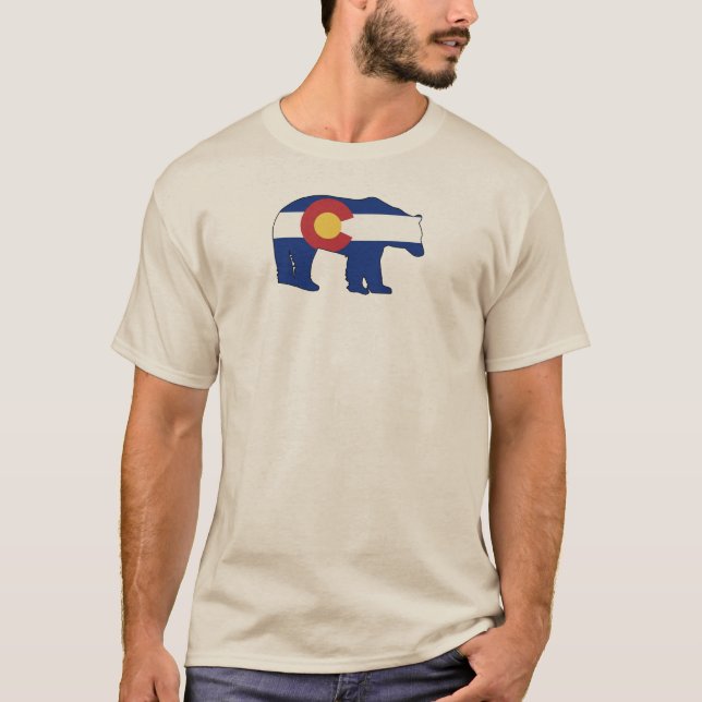 Colorado Bear Flag T-Shirt (Front)