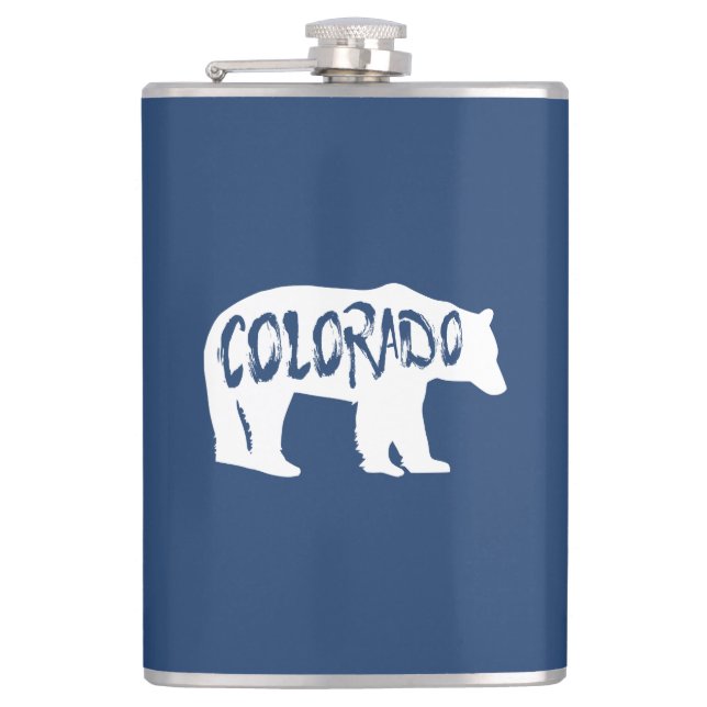Colorado Bear Flask (Front)