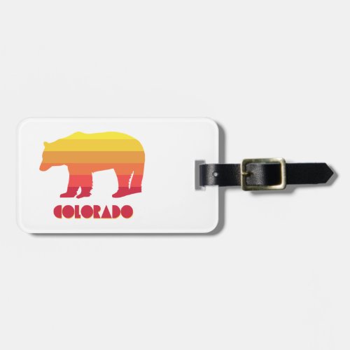 Colorado Bear Luggage Tag