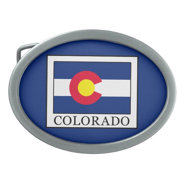 Colorado Belt Buckle (Front)