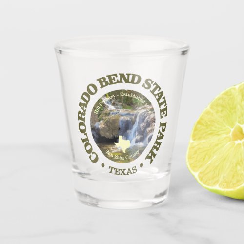 Colorado Bend SP Shot Glass