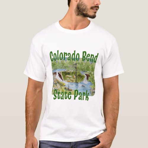 Colorado Bend State Park Texas T_Shirt