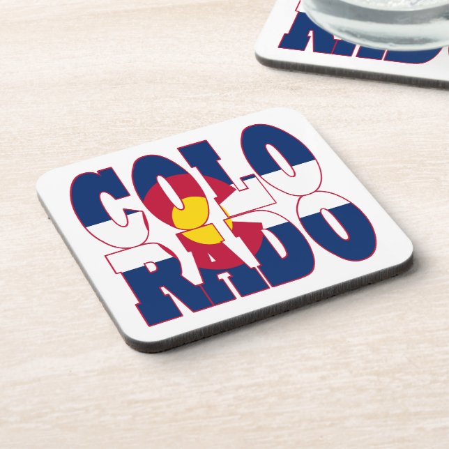 Colorado Beverage Coaster (Left Side)