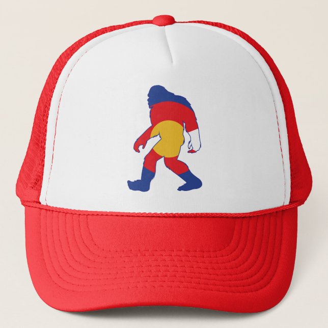 Colorado-Bigfoot Trucker Hat (Front)