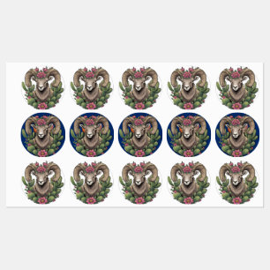 Colorado Bighorn And Claret Cup Cactus Labels