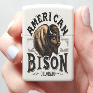 Colorado Bison Adventure Zippo Lighter