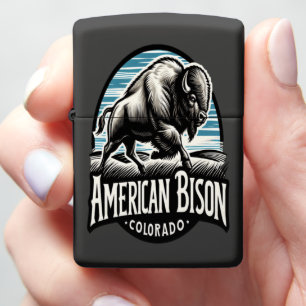 Colorado Bison Expedition Mark Zippo Lighter