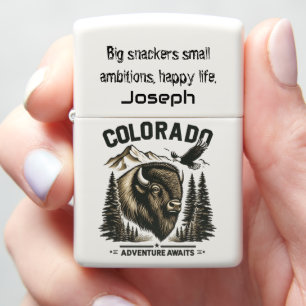 Colorado Bison Ridge Spark Zippo Lighter