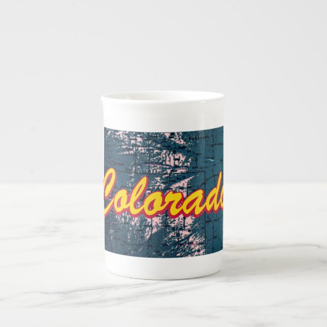 Colorado Bone China Mug (Front)