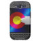 Colorado brushed metal flag