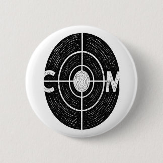 Colorado Bullseye Halftone Flag Button