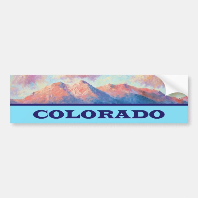 COLORADO Bumper Sticker (Front)