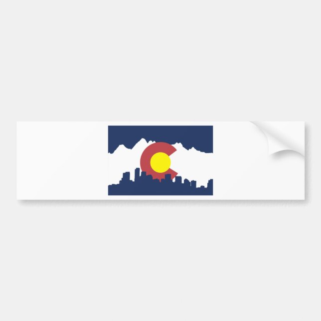 Colorado Bumper Sticker (Front)
