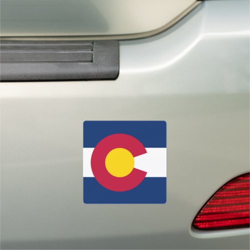 Colorado Bumper Sticker  Colorado Flag State USA Car Magnet