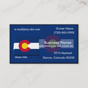 Colorado Business Card