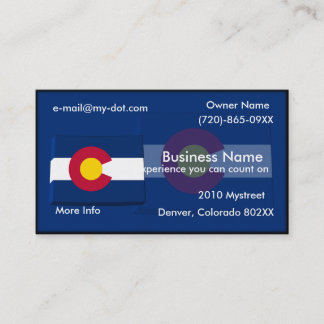 Colorado Business Card