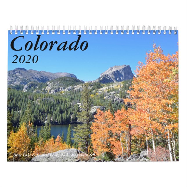 Colorado Calendar (Cover)