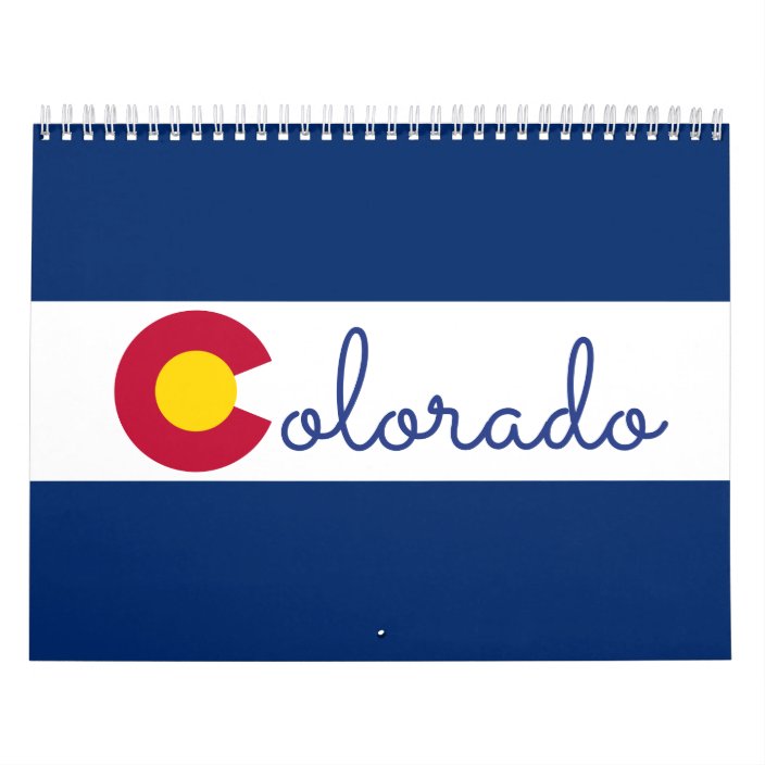 Colorado Calendar Zazzle com