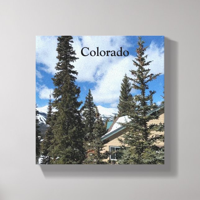 COLORADO CANVAS PRINT (Front)