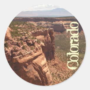 Colorado canyon sticker