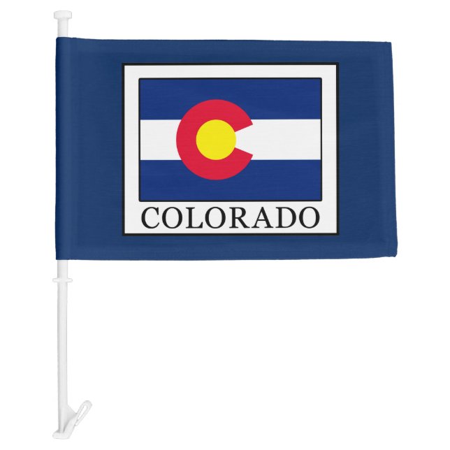 Colorado Car Flag (Front)