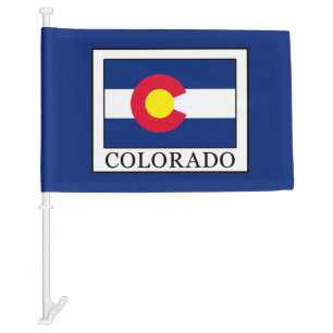 Colorado Car Flag