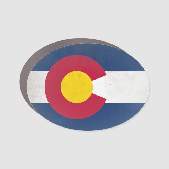 Colorado Car Magnet (Front)