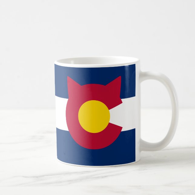 Colorado Cat Mug (Right)