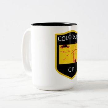 Colorado Cb Two-tone Coffee Mug by JFVisualMedia at Zazzle