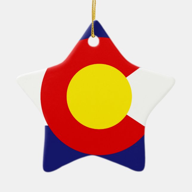 COLORADO CERAMIC ORNAMENT (Front)